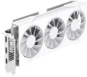 XFX Swift AMD Radeon RX 9060 XT OC White Triple Fan Gaming Edition 16GB RX 9060XT RX 96TS316W7