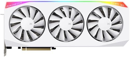 XFX Swift AMD Radeon RX 9060 XT OC White Triple Fan Gaming Edition 16GB RX 9060XT RX 96TS316W7