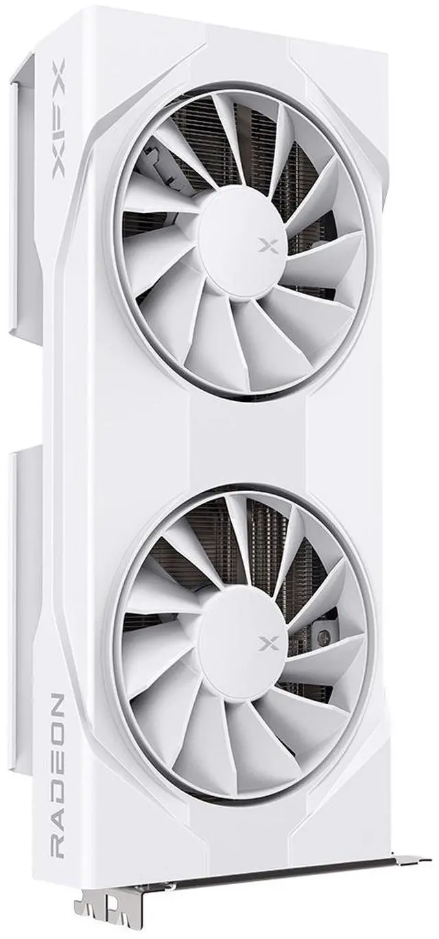 XFX Swift AMD Radeon RX 9060 XT OC White Gaming Edition with 8GB GDDR6 HDMI 2xDP  AMD RDNA 4 RX 9060XT 8GB