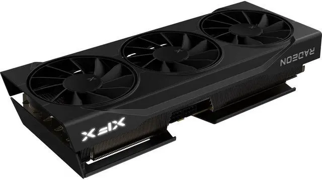 XFX Swift AMD Radeon RX 9070 OC RDNA 4 16GB 256 Bit GDDR6 PCI Express 5 0 Triple Fan Graphics Card RX 97SWFB3B9