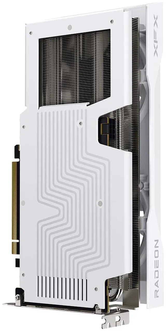 XFX Swift AMD Radeon RX 9060 XT OC White Gaming Edition with 8GB GDDR6 HDMI 2xDP  AMD RDNA 4 RX 9060XT 8GB