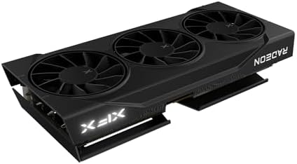 XFX Swift AMD Radeon RX 9060 XT OC Triple Fan Edición para juegos con 16 GB GDDR6 HDMI 2xDP, AMD RDNA 4 RX-96TS316B7