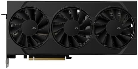 XFX Swift AMD Radeon RX 9060 XT OC Triple Fan Edición para juegos con 16 GB GDDR6 HDMI 2xDP, AMD RDNA 4 RX-96TS316B7