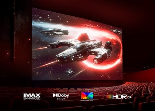 XGIMI HORIZON 20 4K RGB Triple Laser Home Projector  3200 ISO Lumens  Google TV with Licensed Netflix  Optical Zoom & Lens Shift  IMAX Enhanced  Dolby Vision  300 Display  240Hz  1ms Input Lag