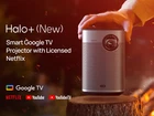 XGIMI Halo  GTV 1080P Portable Projector  700 ISO Lumens  Licensed Netflix