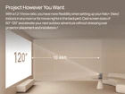 XGIMI Halo  GTV 1080P Portable Projector  700 ISO Lumens  Licensed Netflix