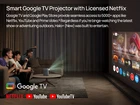 XGIMI Halo  GTV 1080P Portable Projector  700 ISO Lumens  Licensed Netflix