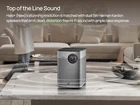 XGIMI Halo  GTV 1080P Portable Projector  700 ISO Lumens  Licensed Netflix