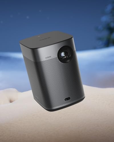 XGIMI Halo  GTV NEW Portable Projector  Google TV with Licensed Netflix  700 ISO Lumens  2 x 5W Harman Kardon Speakers  Auto Focus  ISA  Wi Fi  Built in Battery with 2 5 Hours Playtime