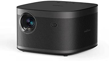 XGIMI Horizon Pro 4K Projector  1500 ISO Lumens  Android TV 10 0 Movie Projector with Integrated Harman Kardon Speakers  Auto Keystone Screen Adaption Home Theater Projector