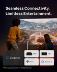 XGIMI MoGo 4 Portable Projector with PowerBase Stand Outdoor Bundle  Google TV