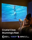 XGIMI MoGo 4 Portable Projector with PowerBase Stand Outdoor Bundle  Google TV