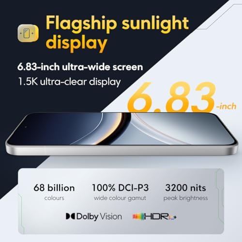 XIAOMI Poco F7 Ai 5G  for Tmobile Mint Tello & Global   512GB   12GB  NFC 1 5K 6 83 Amoled 50MP Sony Cam Gamers Phone NFC Dual sim Unlocked Model 25053PC47G  Silver 