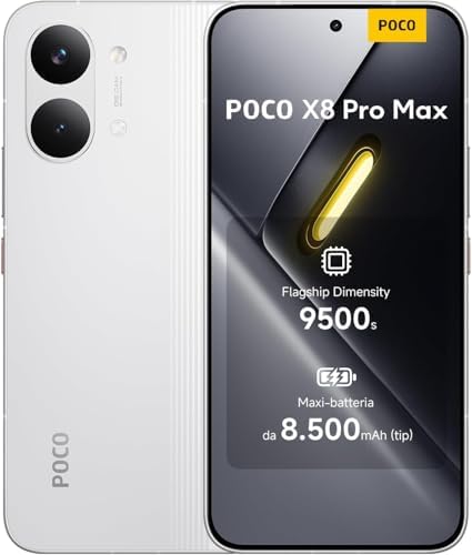 XIAOMI Poco X8 PRO MAX 5G Ai  Compatible with Tmobile Mint Tello & Global   256GB   12GB  6 83 50MP Gamers Phone NFC Dual sim Unlocked Model 2602BPC18G Liberado  Black    50MP Camera