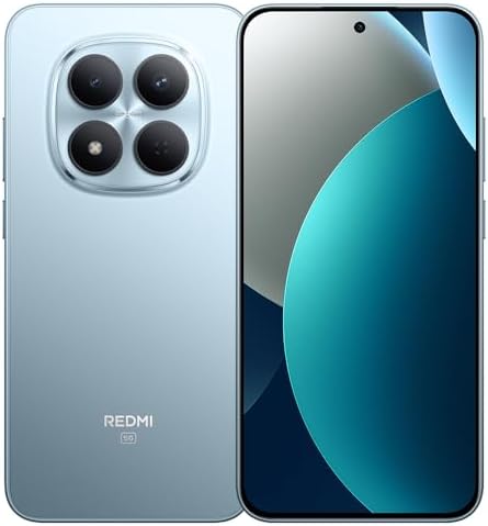 XIAOMI Redmi Note 15 Pro 5G Ai  Compatible with Tmobile Mint Tello & Global   256GB   8GB  NFC 6 83 120Hz 200MP Pro AI Camera Model 25080RABDG Unlocked Dual Sim Liberado  Glacier Blue 