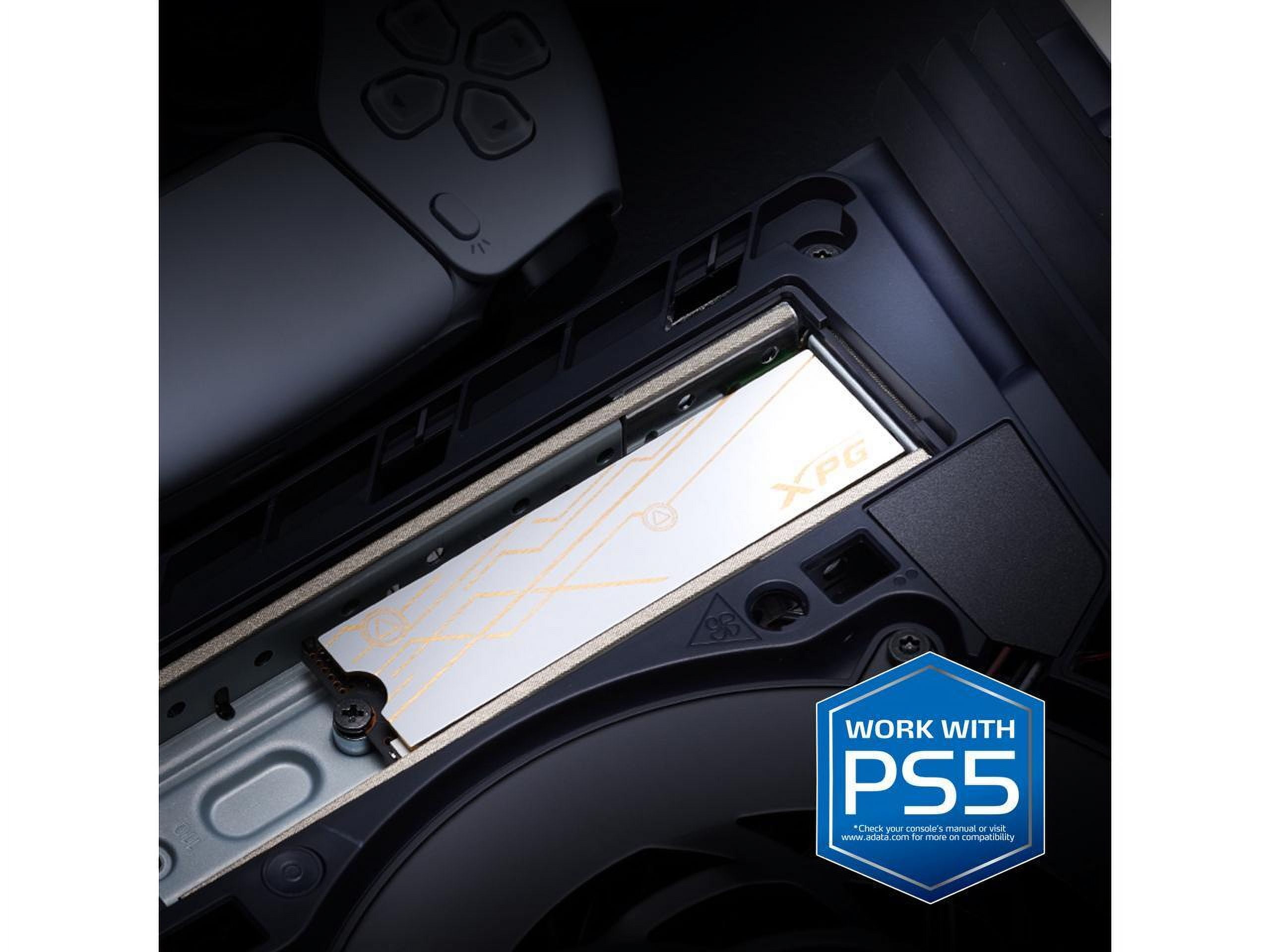 XPG BLADE M 2 2280 4TB PCI Express 5 0 x4 3D NAND Internal Solid State Drive  SSD  Speed up to 14000mb/s SMAR 980B 4TCS