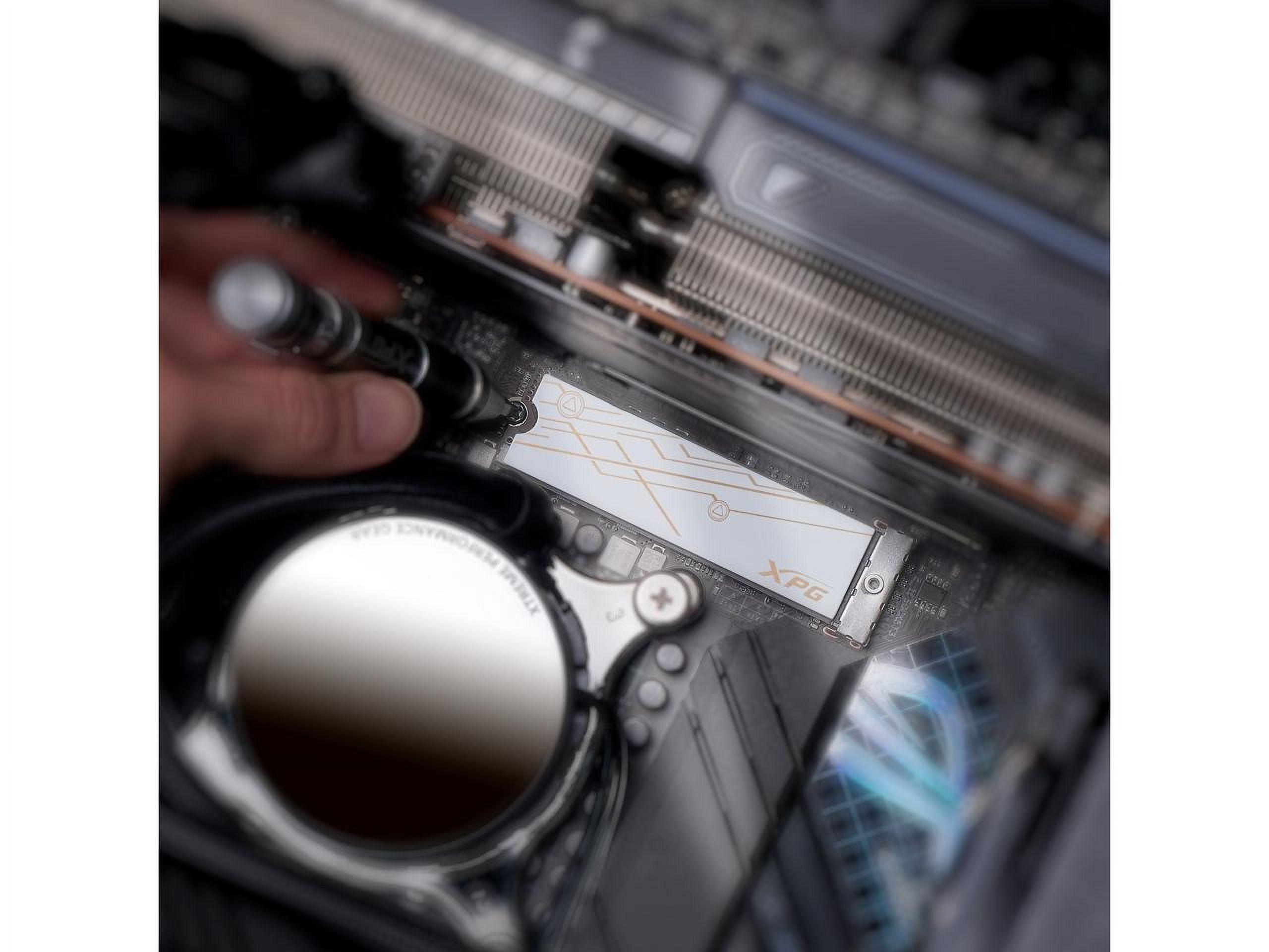 XPG BLADE M 2 2280 4TB PCI Express 5 0 x4 3D NAND Internal Solid State Drive  SSD  Speed up to 14000mb/s SMAR 980B 4TCS