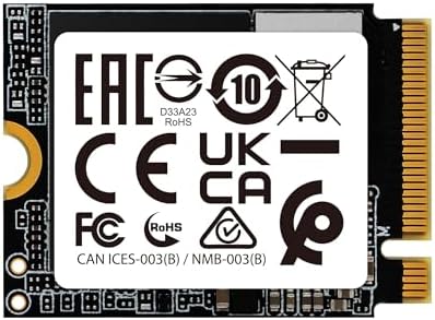 XPG GAMMIX S55   1 TB M 2 2230 PCIe 4 0 x4 NVMe Solid State Drive  SSD    Up to 5000/3700MB/s Read/Write Speeds   Compact High Performance Storage for Mini Laptops   Ideal for Gamers & Creators