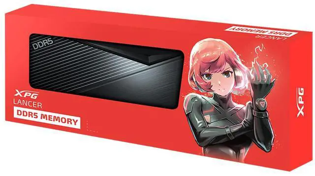 XPG LANCER 16GB 288 Pin PC RAM DDR5 6000  PC5 48000  Desktop Memory Model AX5U6000C3016G CLABK