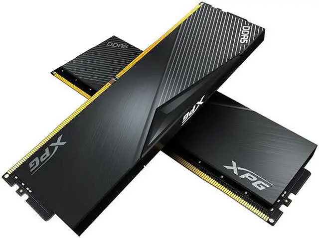 XPG LANCER 32GB  2 x 16GB  288 Pin PC RAM DDR5 6000  PC5 48000  Desktop Memory Model AX5U6000C3016G DCLABK