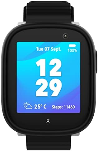 XPLORA X6 Play   Watch Phone for Children  4G    Calls  Messages  Kids School Mode  SOS Function  GPS Location  Camera and Pedometer    Subscription Required   Black