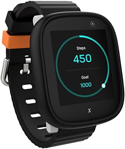 XPLORA X6 Play   Watch Phone for Children  4G    Calls  Messages  Kids School Mode  SOS Function  GPS Location  Camera and Pedometer    Subscription Required   Black