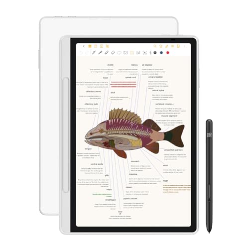 XPPen 3 in 1 Color Digital Notebook 10 95 Paper Note Taking Tablet with 16384 Pressure Levels Battey Free X3 Pro Pencil 2 Magnetic Folio 6 128GB Magic Note Pad for Writing/Reading/Meeting/Study