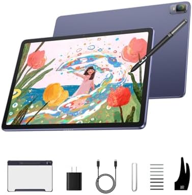 XPPen Standalone Drawing Tablet No Computer Needed Magic Drawing Pad with 16384 Pressure Levels X3 Pro Slim Pencil 12 2 inch Digital Art Tablet with Paper Like Screen  8GB   256GB Portable for Artists