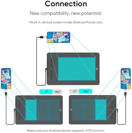 XPPen - Tableta de dibujo Deco 01 V3 actualizada, 16384 niveles de presión con lápiz óptico sin batería, tableta gráfica OSU de 10 x 6 pulgadas, 8 teclas de acceso rápido para arte digital, enseñanza