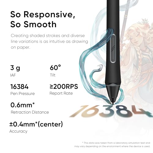 XPPen Upgraded Artist 15 6 Pro V2 Drawing Tablet with Screen 16384 Pen Pressure X3 Pro Stylus Graphic Art Tablet with Full Laminated Anti Glare Glass Tilt Support Red Dial and 8 Shortcut Keys