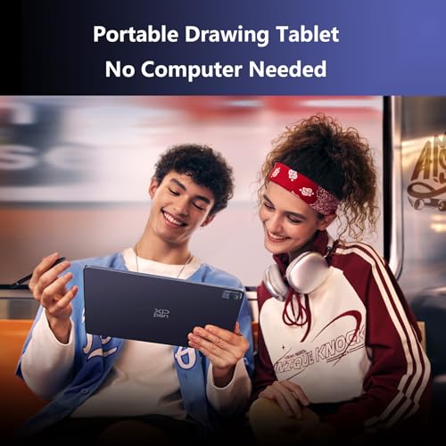 XP PEN Magic Drawing Pad 12 2inch Drawing Tablet with Screen No Computer Needed 2K FHD Display 16384 Pressure Levels Battery Free Stylus 8G 256G Perfect for Digital Artist Designer and Beginner