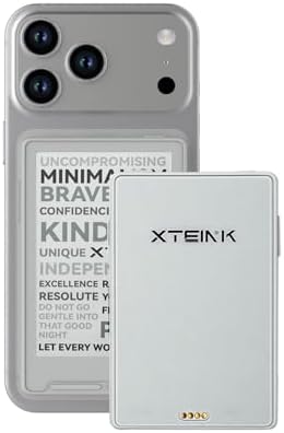 XTEINK X3 eBook Reader  Developer Edition   3 7 Pocket E Ink eReader  Ultra Thin 0 2  2 oz  Magnetic Ready Pogo Pin Charging  Gyroscope Page Turn  Distraction Free Reading  16GB  Mist Gray