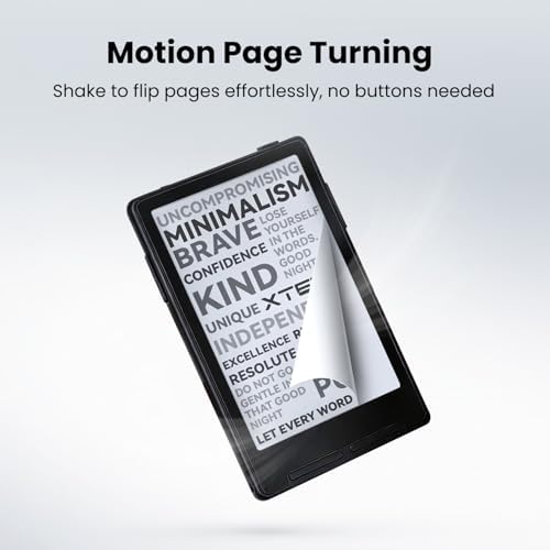 XTEINK X3 eBook Reader  Developer Edition   3 7 Pocket E Ink eReader  Ultra Thin 0 2  2 oz  Magnetic Ready Pogo Pin Charging  Gyroscope Page Turn  Distraction Free Reading  16GB  Mist Gray