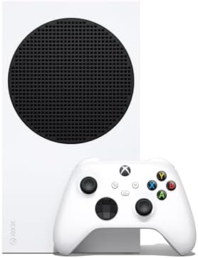 Xbox Series S - Consola de videojuegos digital all-digital de 512 GB SSD con control inalámbrico - 120 FPS - Robot White