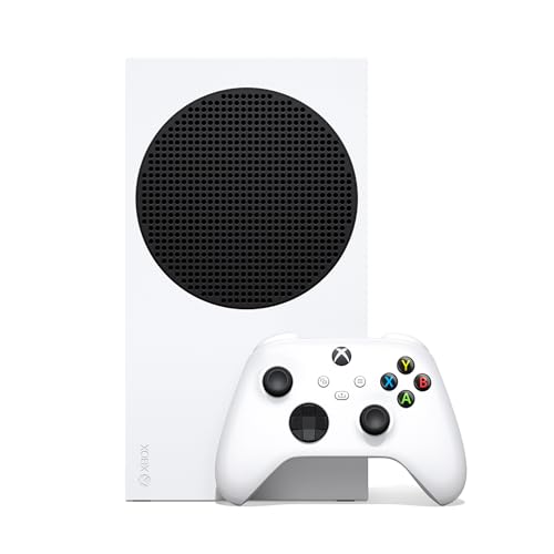 Xbox Series S - Consola de juegos totalmente digital - SSD de 512 GB - Incluye control inalámbrico Xbox - 120 FPS - Blanco robot