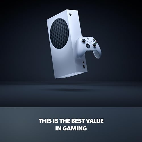 Xbox Series S   All Digital Gaming Console   1TB SSD   Includes Wireless Controller   120FPS   Robot White