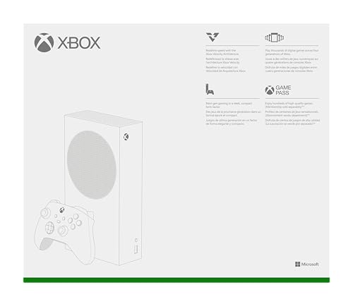 Xbox Series S   All Digital Gaming Console   512GB SSD   Includes Wireless Controller   120FPS  Renewed Premium 