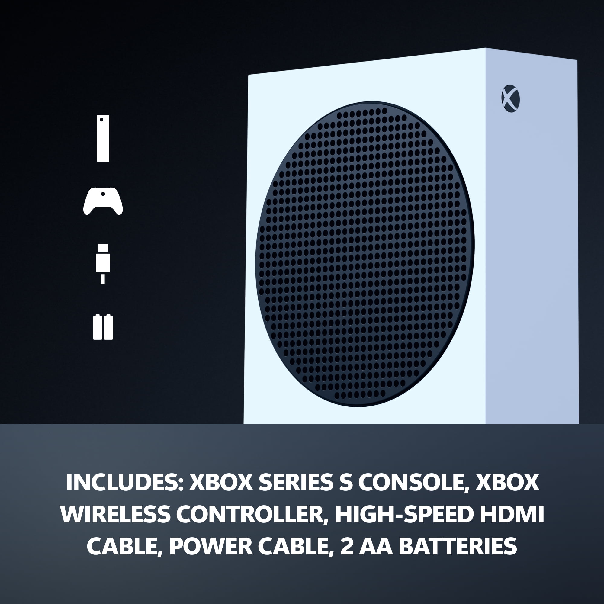 Xbox Series S   All Digital Gaming Console  1TB SSD   Includes Xbox Wireless Controller   120FPS   Robot White