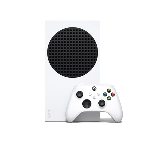Xbox Series S   All Digital Gaming Console   512GB SSD   Includes Wireless Controller   120FPS   Robot White