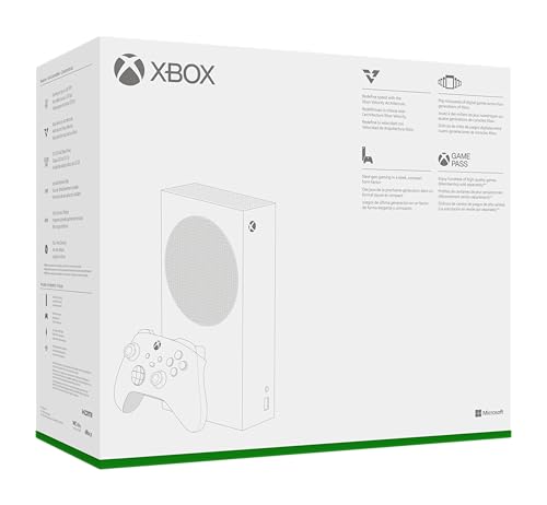 Xbox Series S - All Digital Gaming Console - 512GB SSD - Includes Wireless Controller - 120FPS (Renewed Premium)