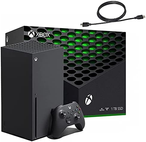 Xbox Series X 1TB Gaming Console Console   1 Wireless Controller   Backward Compatible with Thousands of Games  Fine Tuned Performance  True 4K Gaming  Up to 120 FPS   HDMI Cable