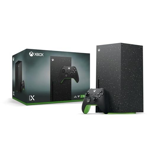 Xbox Series X 2 TB Disc Drive Galaxy Black Special Edition Bundle Includes Special Edition Wireless Controller
