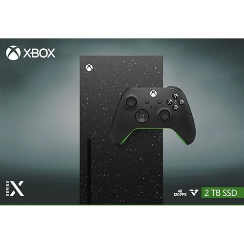 Xbox Series X 2 TB Disc Drive Galaxy Black Special Edition Bundle Includes Special Edition Wireless Controller