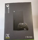 Xbox Series X Console 1 TB Black 4K 120 FPS Microsoft Model 1882 New Sealed E