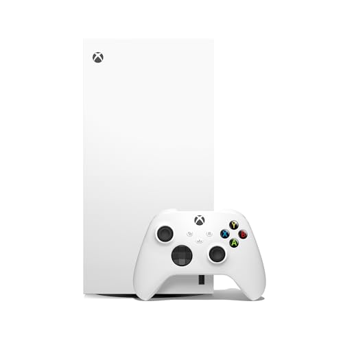 Xbox Series X   All Digital Gaming Console   1TB SSD   Includes Wireless Controller   4K Gaming   120FPS   Robot White