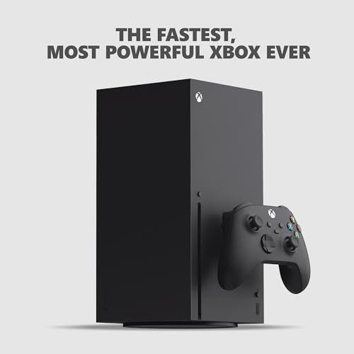 Xbox Series X   Gaming Console   1TB SSD   Includes Wireless Controller   4K Gaming   120FPS   Carbon Black