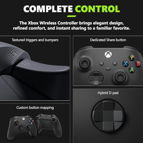 Xbox Series X   Gaming Console   1TB SSD   Includes Wireless Controller   4K Gaming   120FPS   Carbon Black