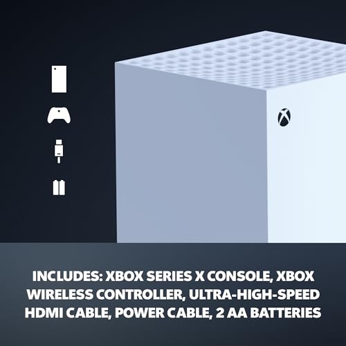 Xbox Series X   Gaming Console   1TB SSD   Includes Wireless Controller   4K Gaming   120FPS   Carbon Black