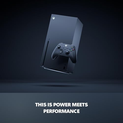 Xbox Series X   Gaming Console   1TB SSD   Includes Wireless Controller   4K Gaming   120FPS   Carbon Black