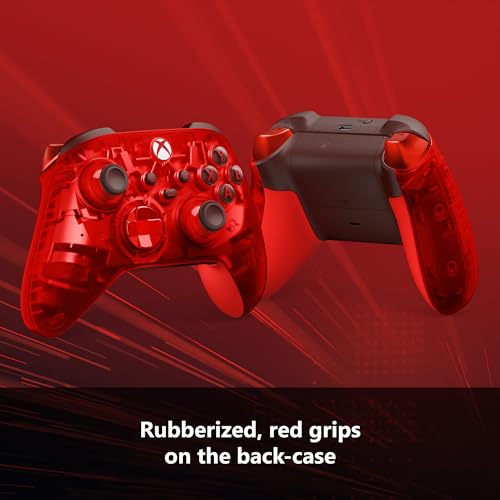 Xbox Wireless Gaming Controller  2025    Pulse Red   Play on Xbox  Windows  Android  iOS  FireTV Sticks  Smart TVs  VR Headsets